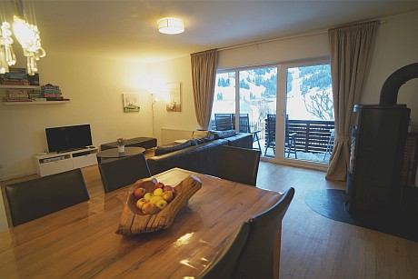Blick Richtung Wohnzimmer